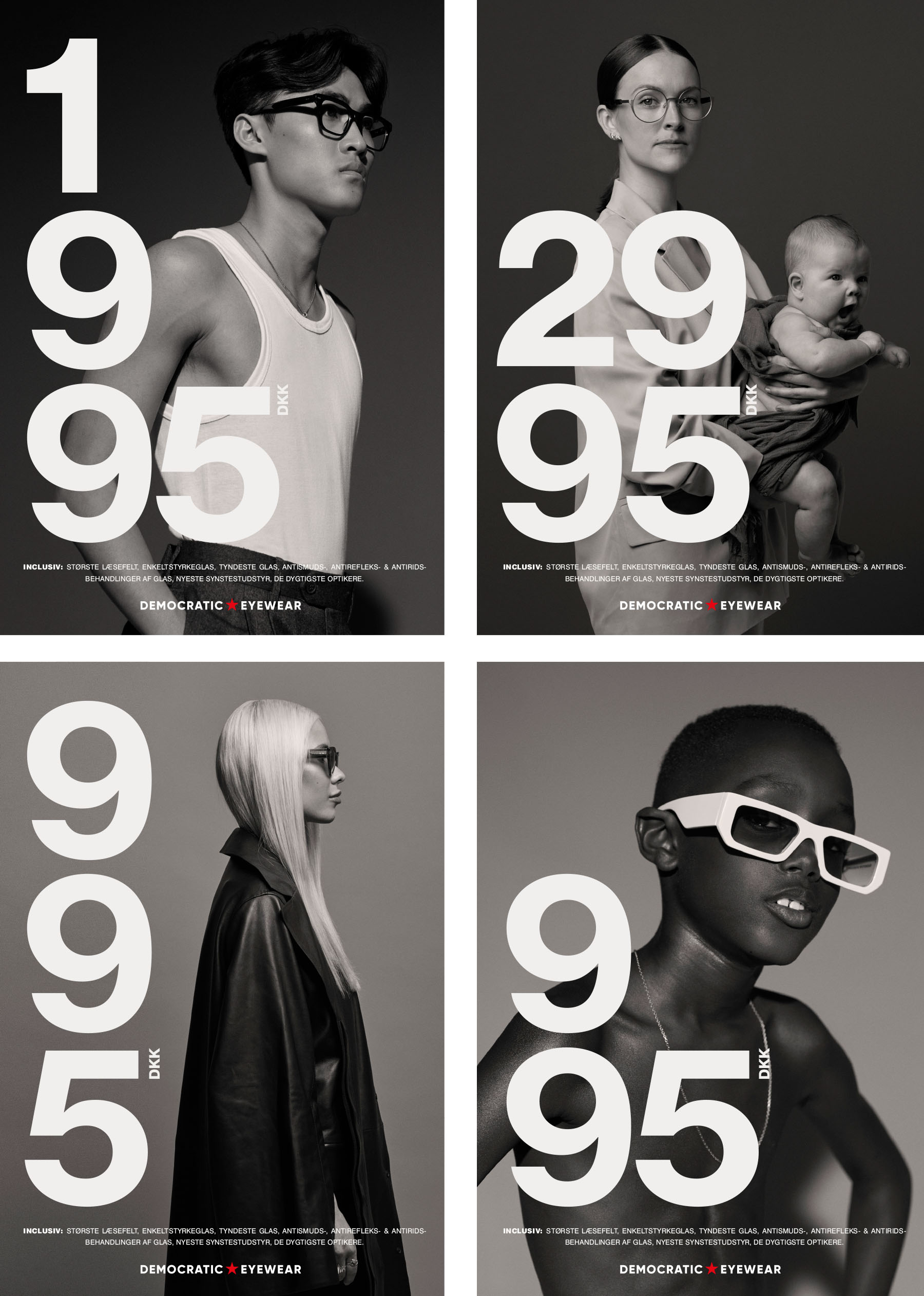 Democratic eyewear posters